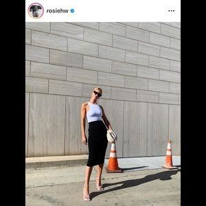 Zara white spandex bodysuit sleeveless size S NEW